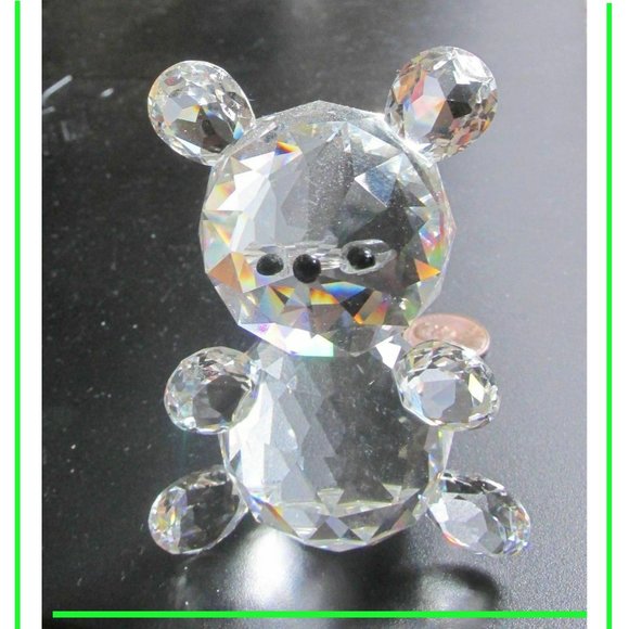 swarovski crystal teddy bear
